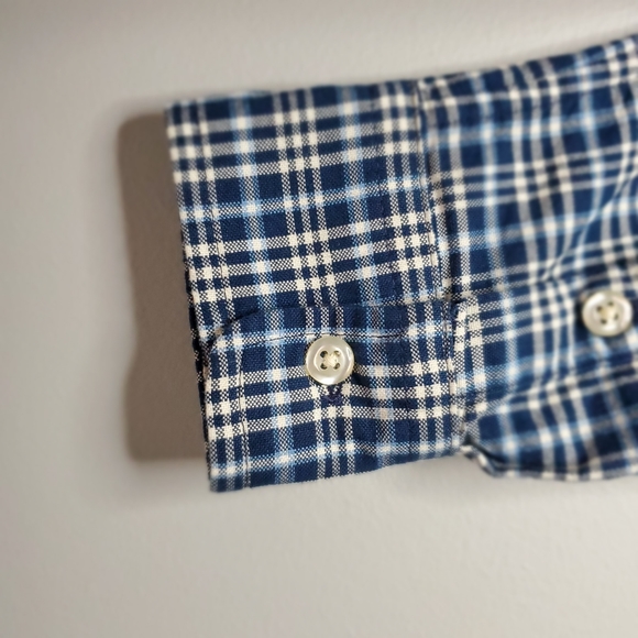 Polo by Ralph Lauren Button-Down Plaid Shirt, Long Sleeves, Boys, Size M (10-12) - Picture 5 of 8